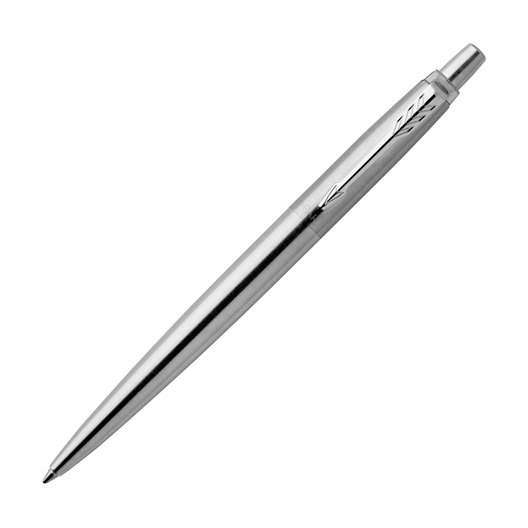 1953344 Metal Pen Ballpoint Parker Jotter - Brushed Stainless CT