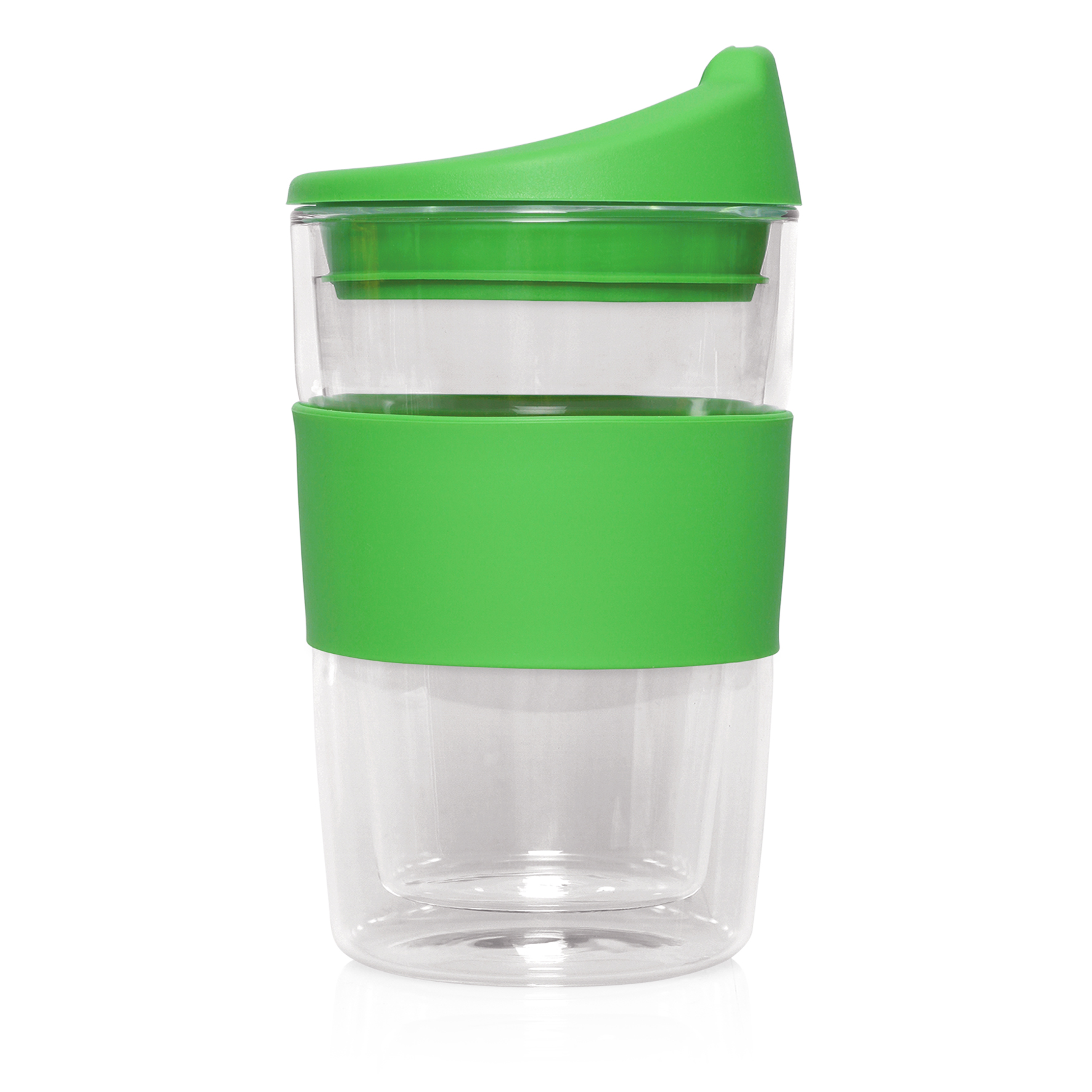 M266 Eco Coffee Cup Glass Double Wall Cup2Go 300ml