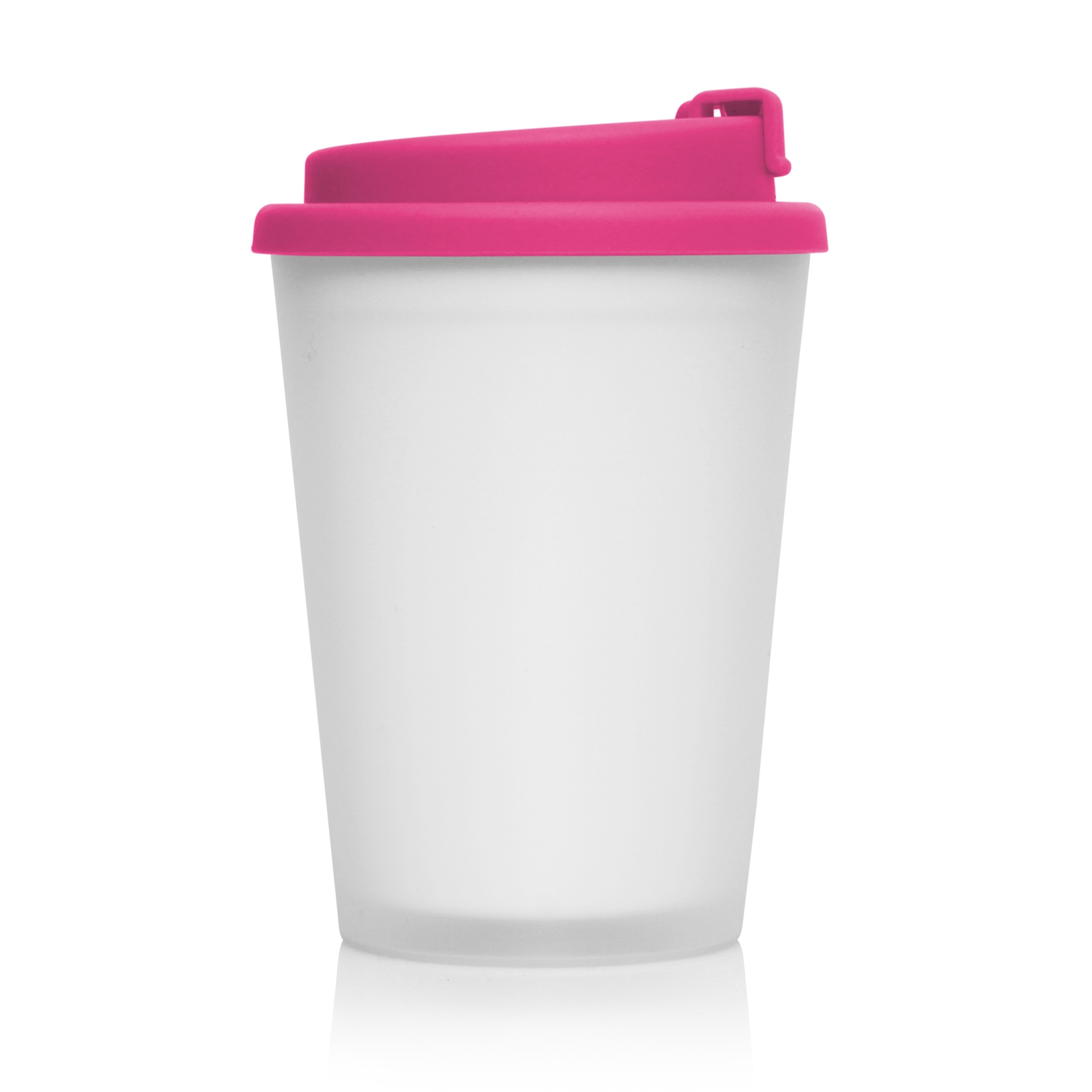 M279 Eco Coffee Cup Plastic Double Wall Cup2Go Frosted 356ml