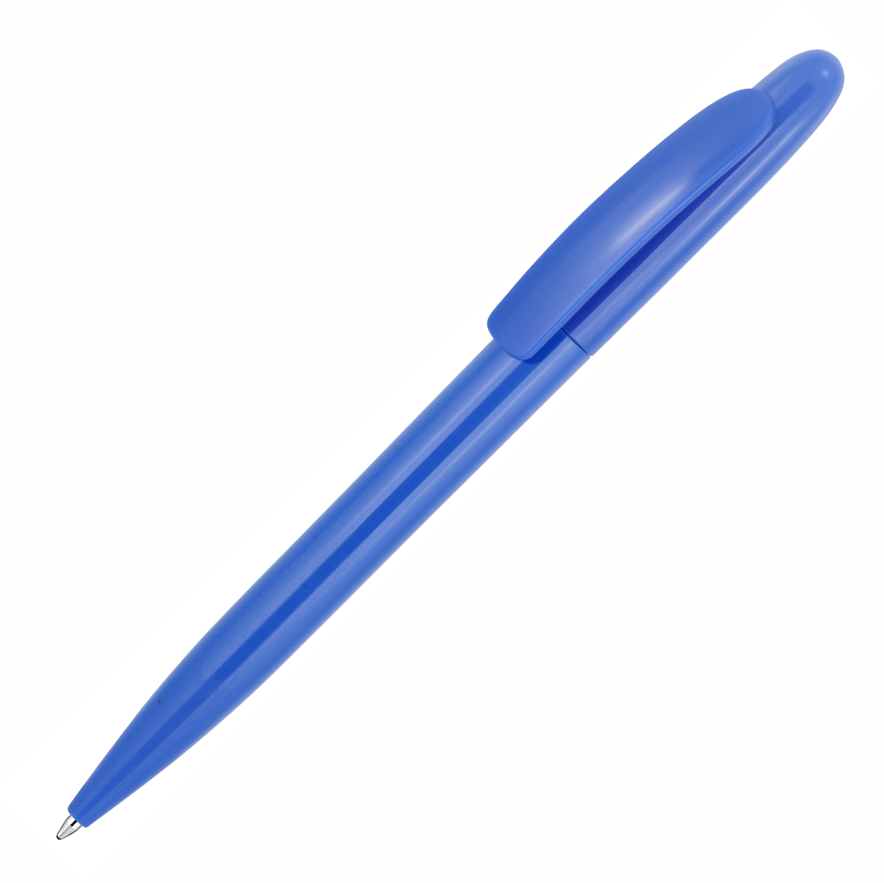 Z431 Plastic Pen Ballpoint Gloss Solid Colours Sierra